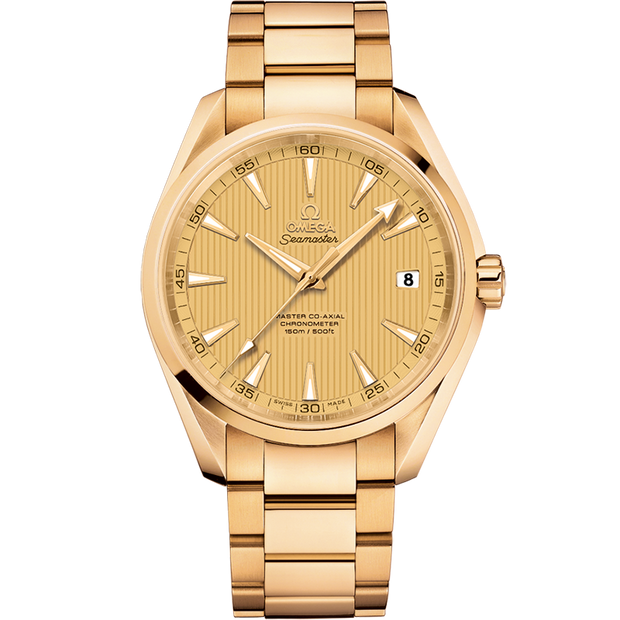 Omega Seamaster Aqua Terra 150M 41.5 mm, yellow gold on yellow gold