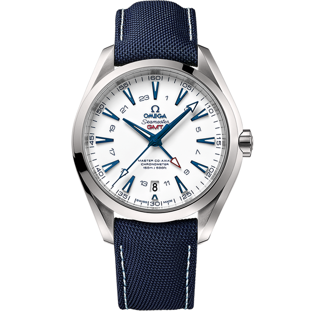 Omega Seamaster Aqua Terra 150M 43 mm, titanium on coated nylon fabric strap