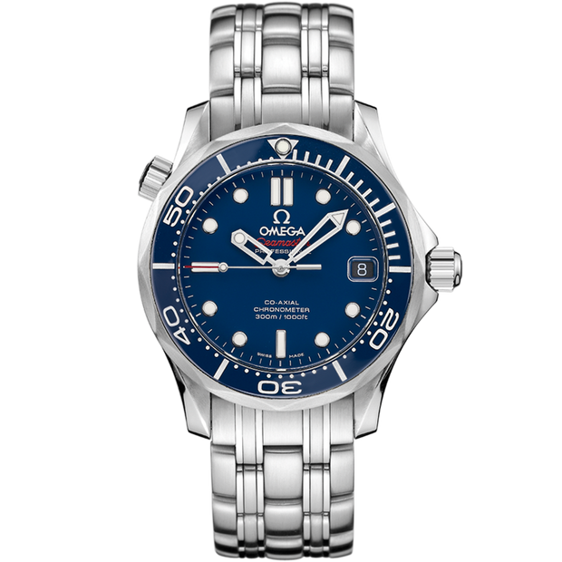 Omega Seamaster Diver 300M 36.25 mm, steel on steel