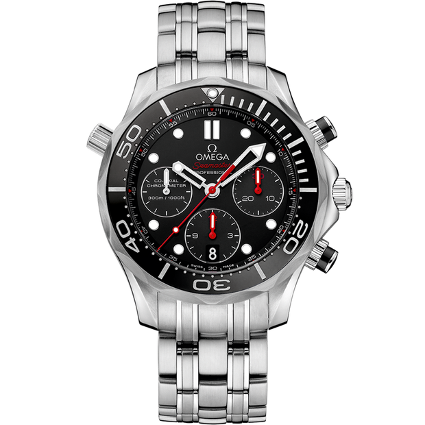 Omega Seamaster Diver 300M 44 mm, steel on steel