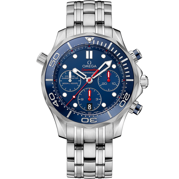 Omega Seamaster Diver 300M 44 mm, steel on steel