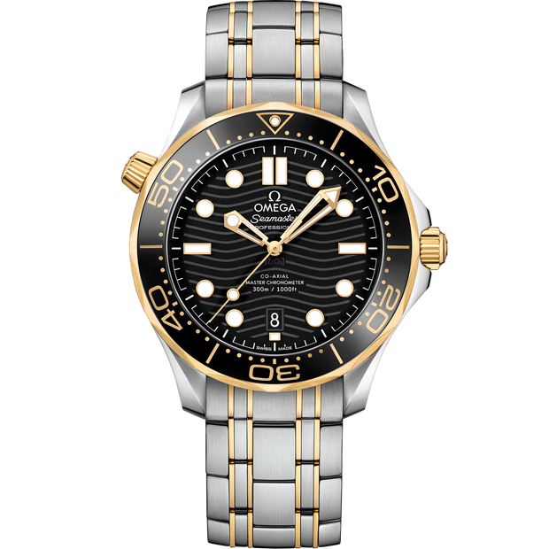 Omega Seamaster Diver 300M 42 mm, steel - yellow gold on steel - yellow gold