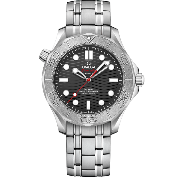 Omega Seamaster Diver 300M 42 mm, steel on steel