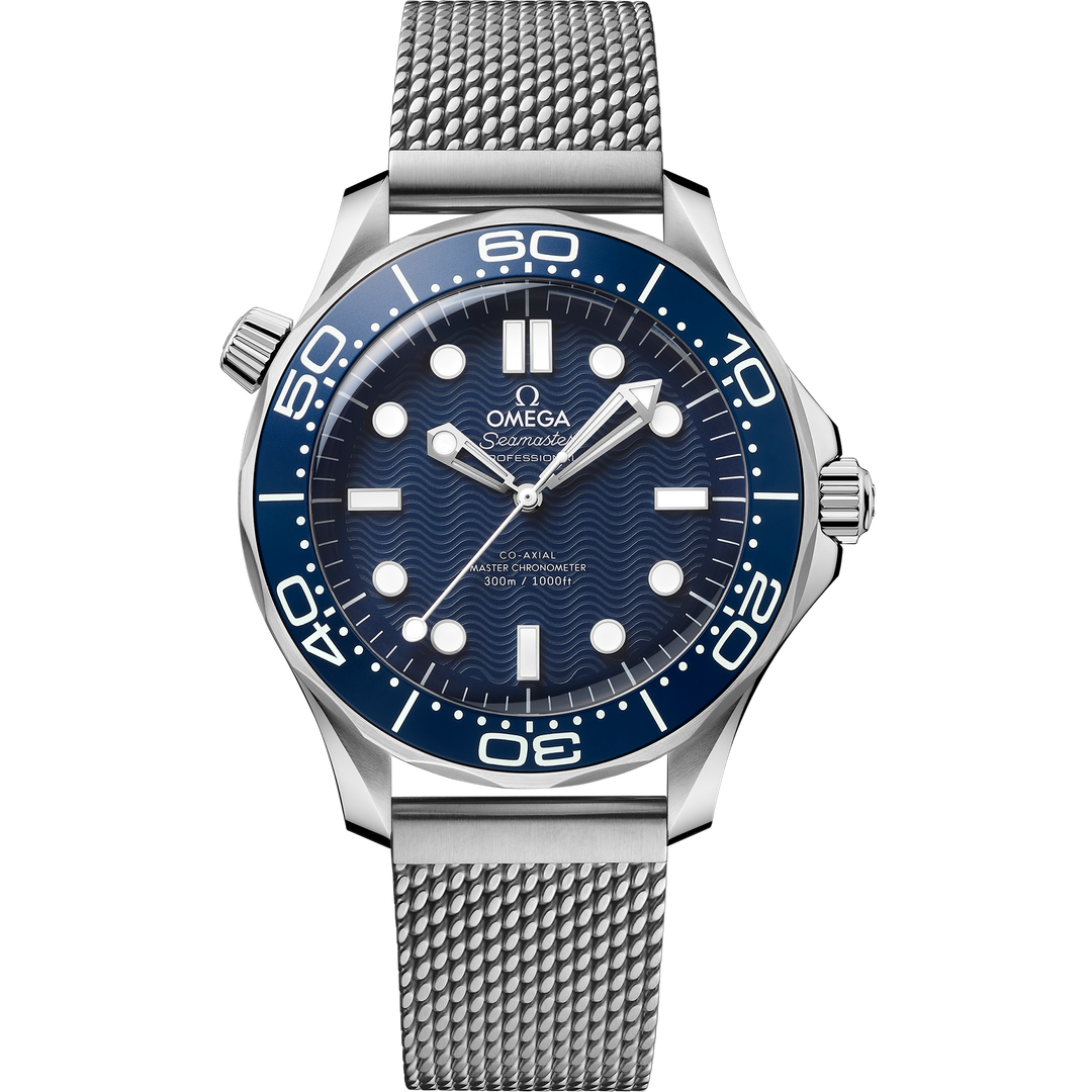 Omega Seamaster Diver 300M 42 mm, steel on steel