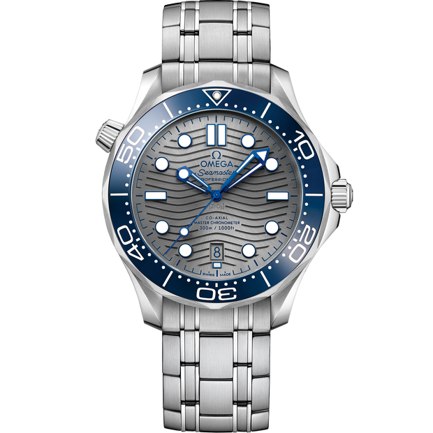 Omega Seamaster Diver 300M 42 mm, steel on steel