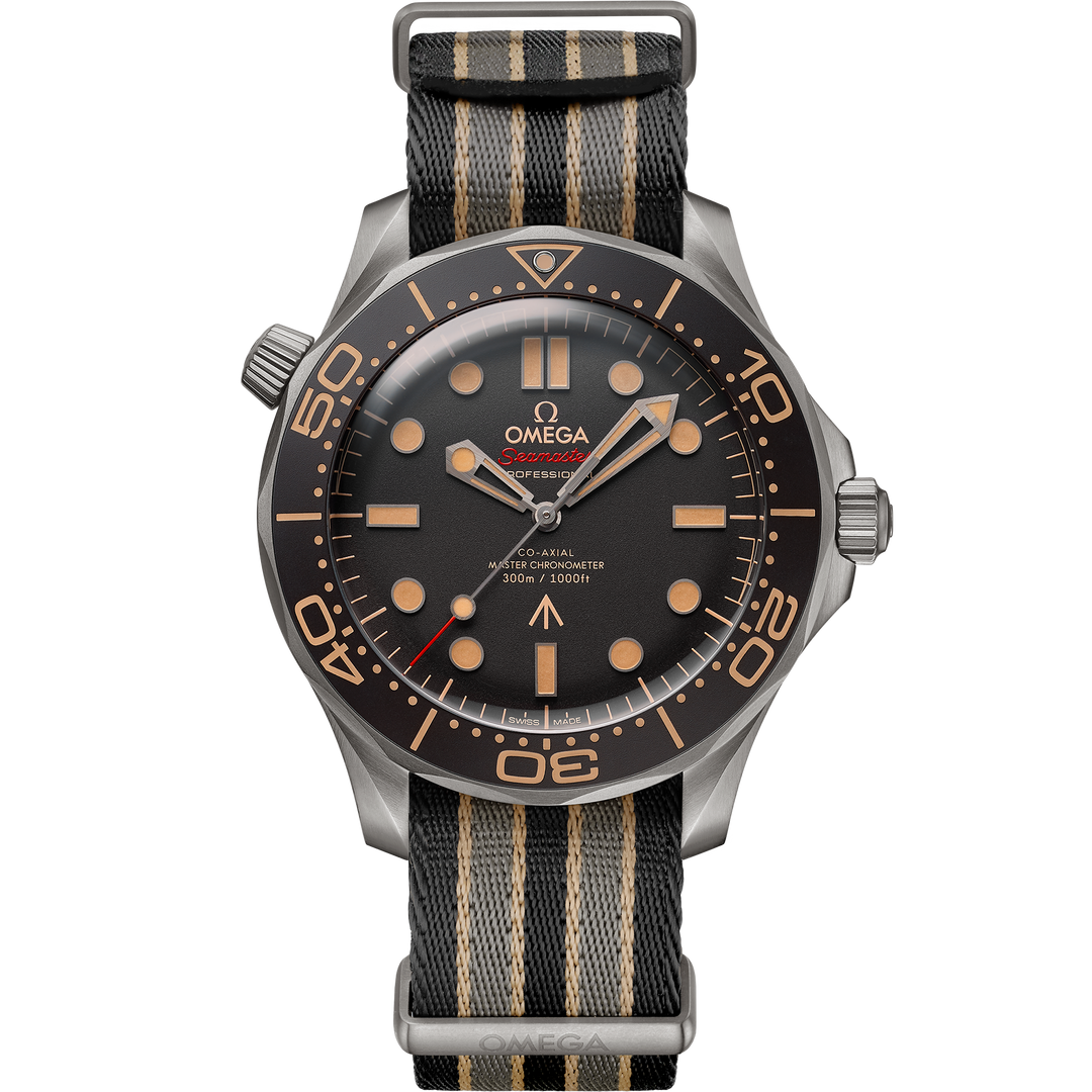 Omega Seamaster Diver 300M 42 mm, titanium on NATO strap