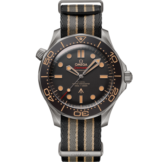 Omega Seamaster Diver 300M 42 mm, titanium on NATO strap