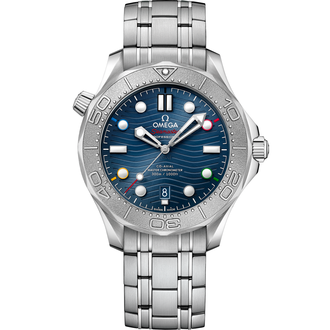 Omega Seamaster Diver 300M 42 mm, steel on steel