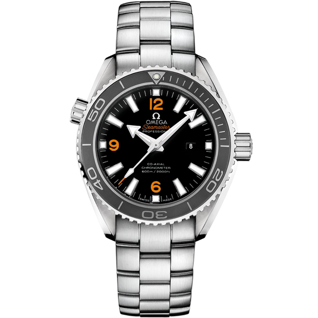 Omega Seamaster Planet Ocean 600M 37.5 mm, steel on steel