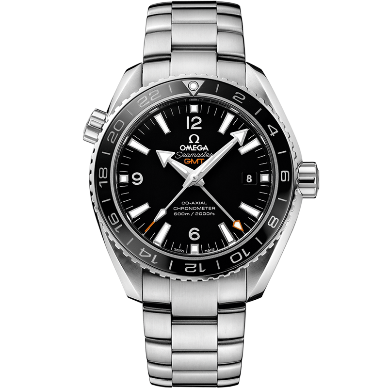 Omega Seamaster Planet Ocean 600M 43.5 mm, steel on steel