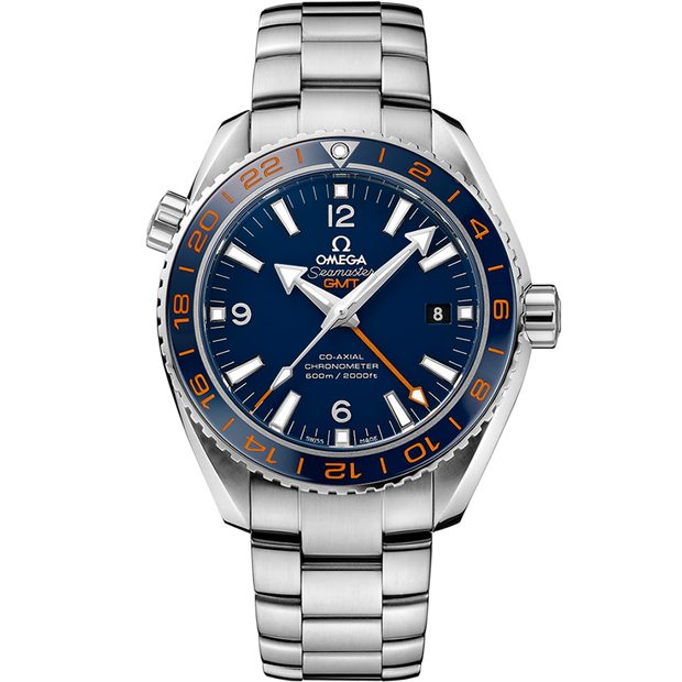 Omega Seamaster Planet Ocean 600M 43.5 mm, steel on steel