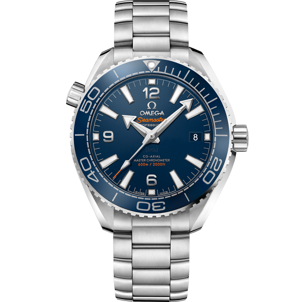 Omega Seamaster Planet Ocean 600M 39.5 mm, steel on steel