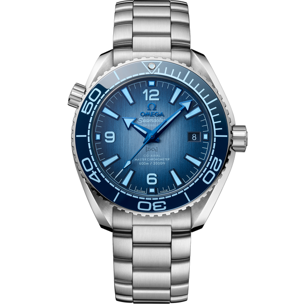 Omega Seamaster Planet Ocean 600M 39.5 mm, steel on steel