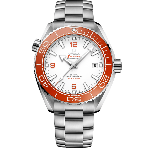 Omega Seamaster Planet Ocean 600M 43.5 mm, steel on steel