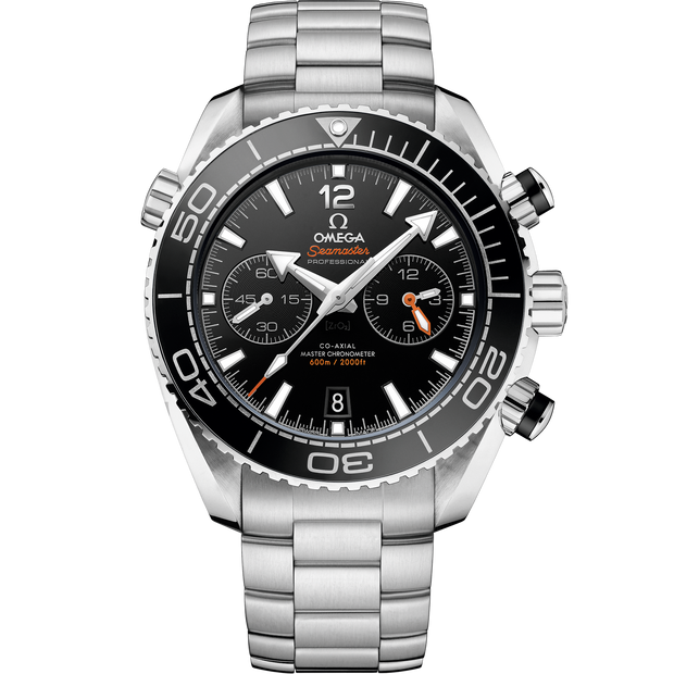 Omega Seamaster Planet Ocean 600M 45.5 mm, steel on steel