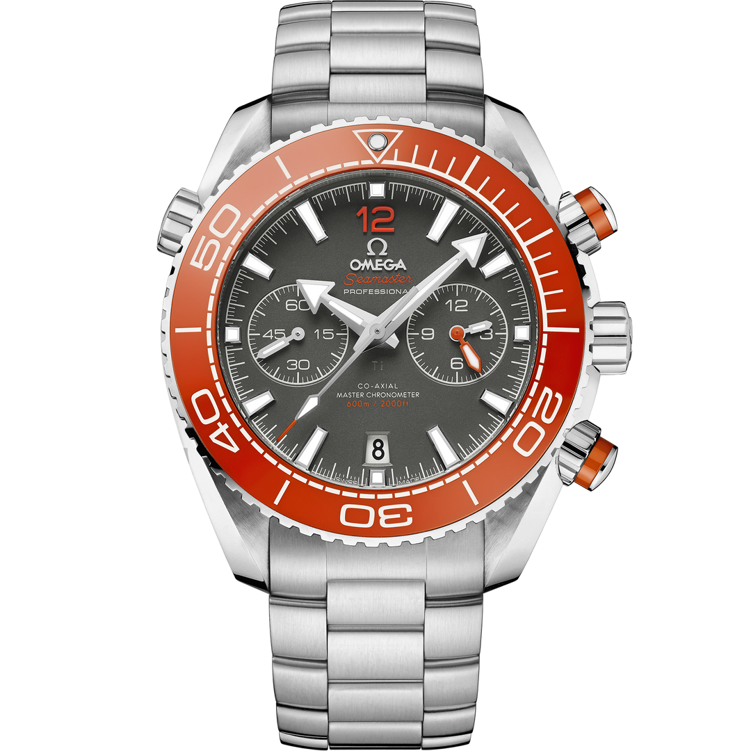 Omega Seamaster Planet Ocean 600M 45.5 mm, steel on steel