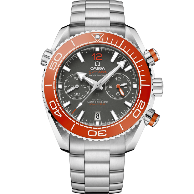 Omega Seamaster Planet Ocean 600M 45.5 mm, steel on steel