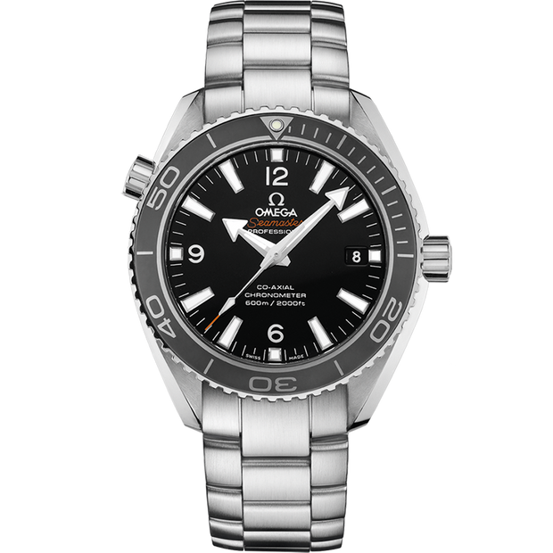 Omega Seamaster Planet Ocean 600M 42 mm, steel on steel