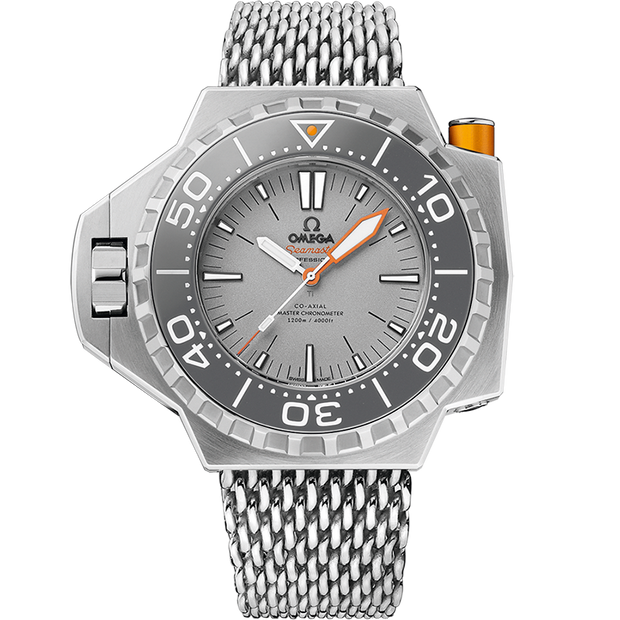 Omega Seamaster Ploprof 1200M 55 x 48 mm, titanium on titanium