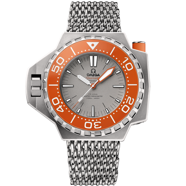 Omega Seamaster Ploprof 1200M 55 x 48 mm, titanium on titanium