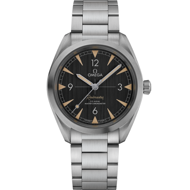 Omega Seamaster Railmaster 40 mm, steel on steel