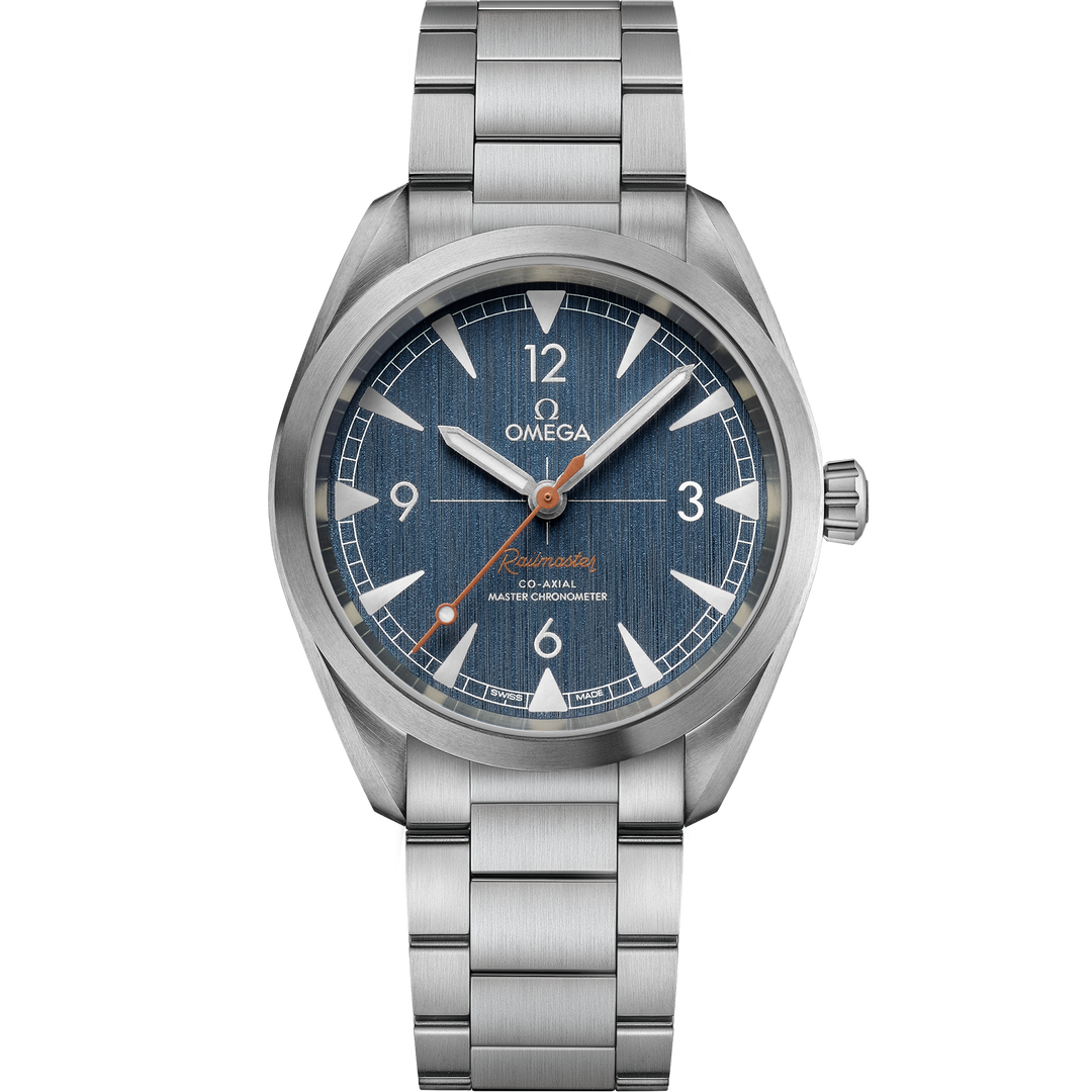 Omega Seamaster Railmaster 40 mm, steel on steel