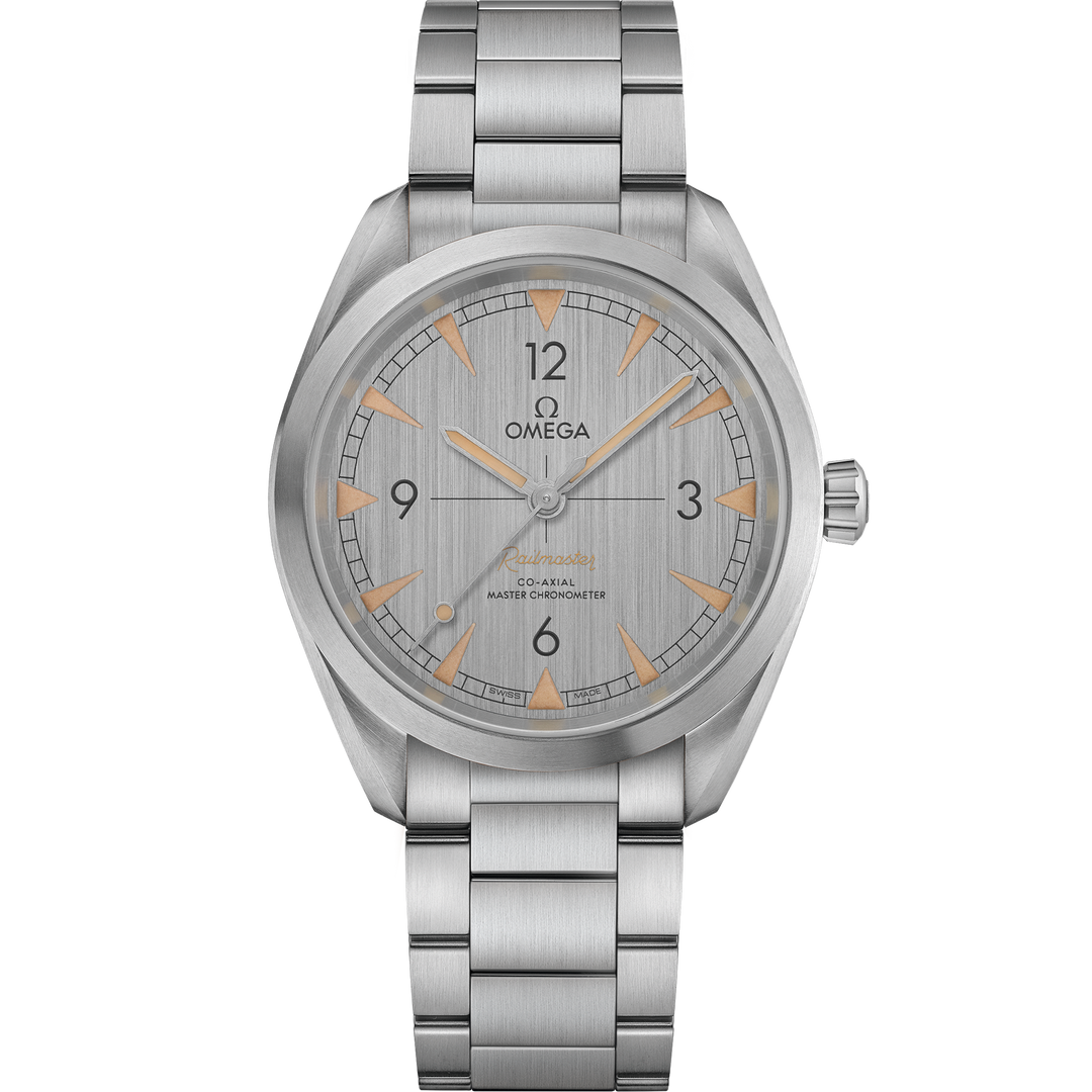 Omega Seamaster Railmaster 40 mm, steel on steel