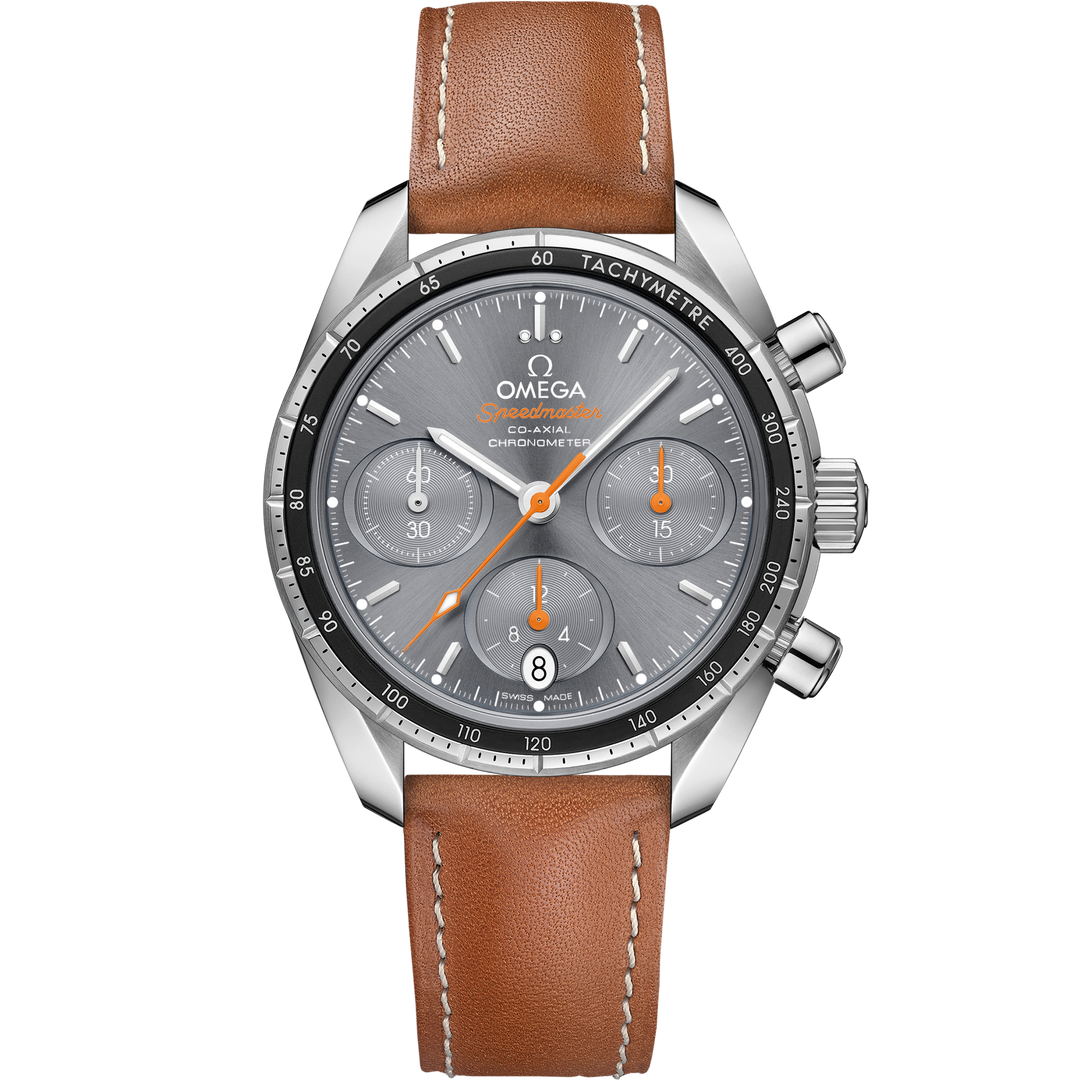 Omega Speedmaster Speedmaster 38 38 mm, steel on leather strap