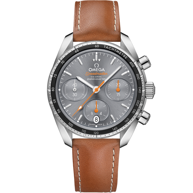 Omega Speedmaster Speedmaster 38 38 mm, steel on leather strap