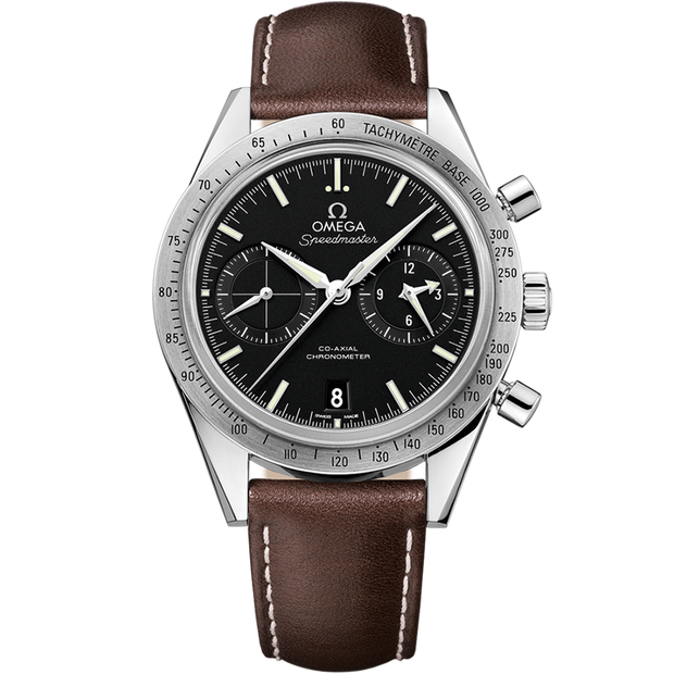 Omega Speedmaster Speedmaster '57 41.5 mm, steel on leather strap