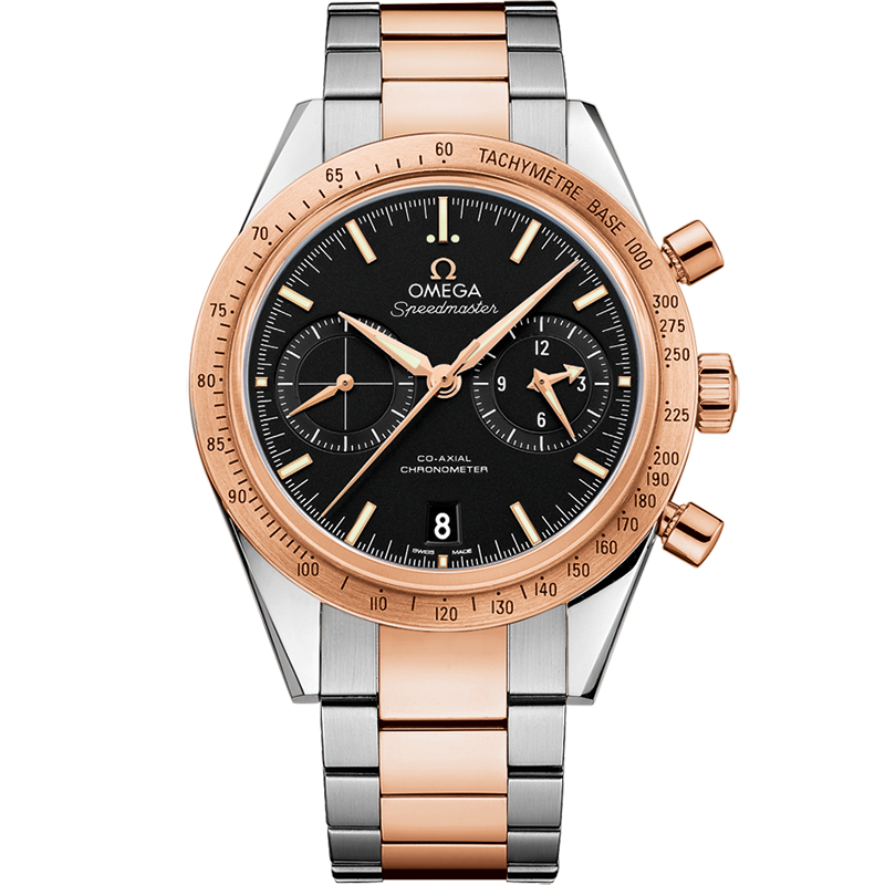 Omega Speedmaster Speedmaster '57 41.5 mm, steel - red gold on steel - red gold