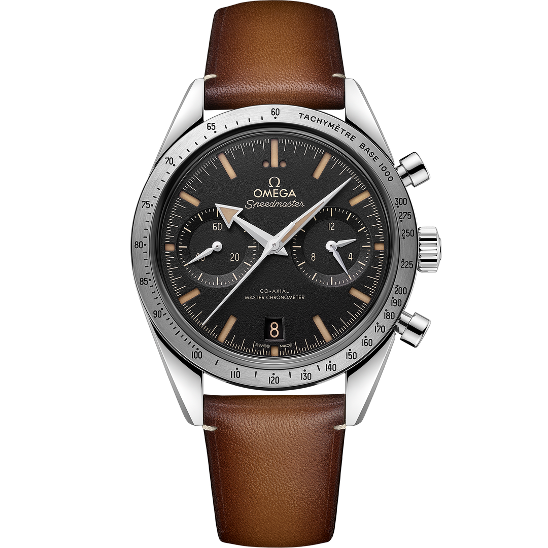 Omega Speedmaster Speedmaster '57 40.5 mm, steel on leather strap