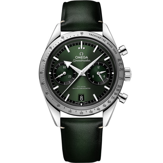 Omega Speedmaster Speedmaster '57 40.5 mm, steel on leather strap