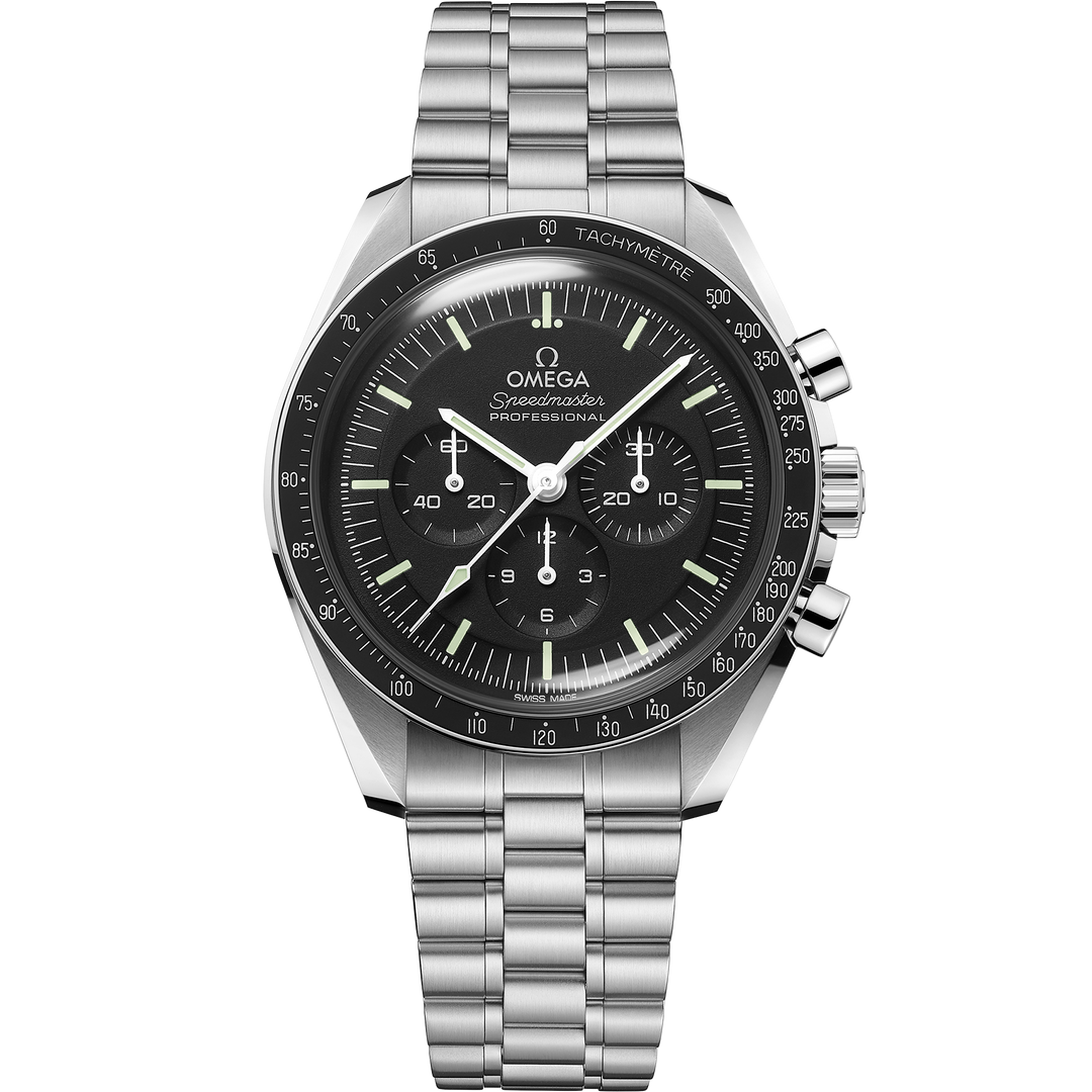 Omega Speedmaster Moonwatch Professional 42 mm, steel on steel