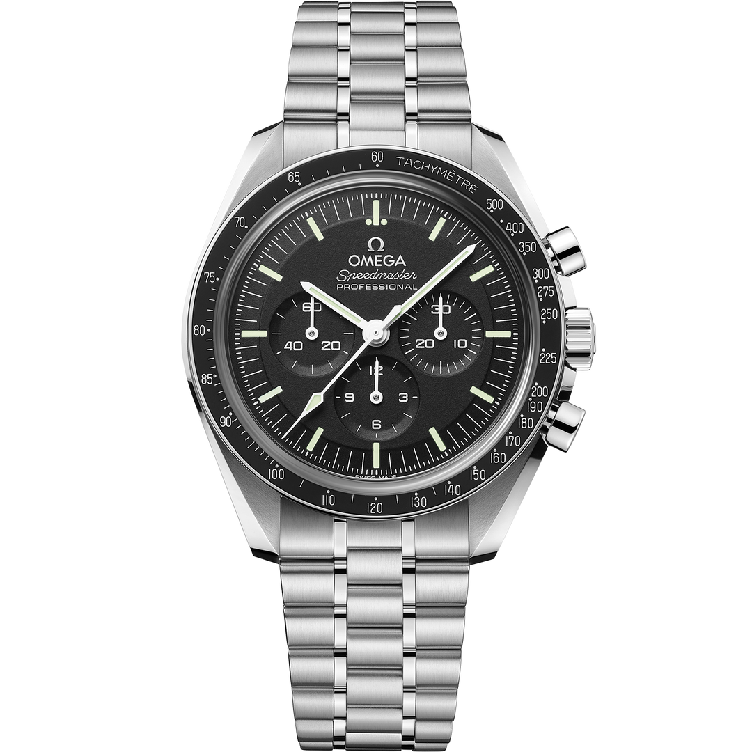 Omega Speedmaster Moonwatch Professional 42 mm, steel on steel