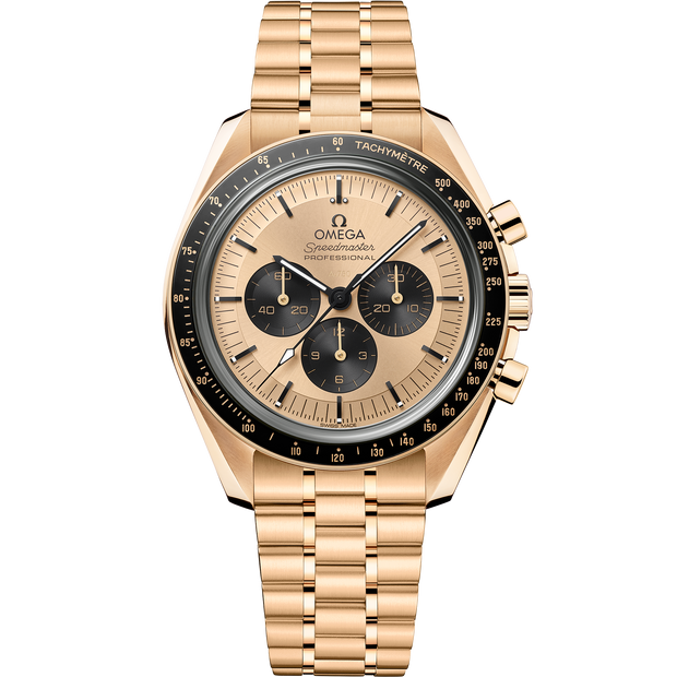 Omega Speedmaster Moonwatch Professional 42 mm, Moonshine™ gold on Moonshine™ gold